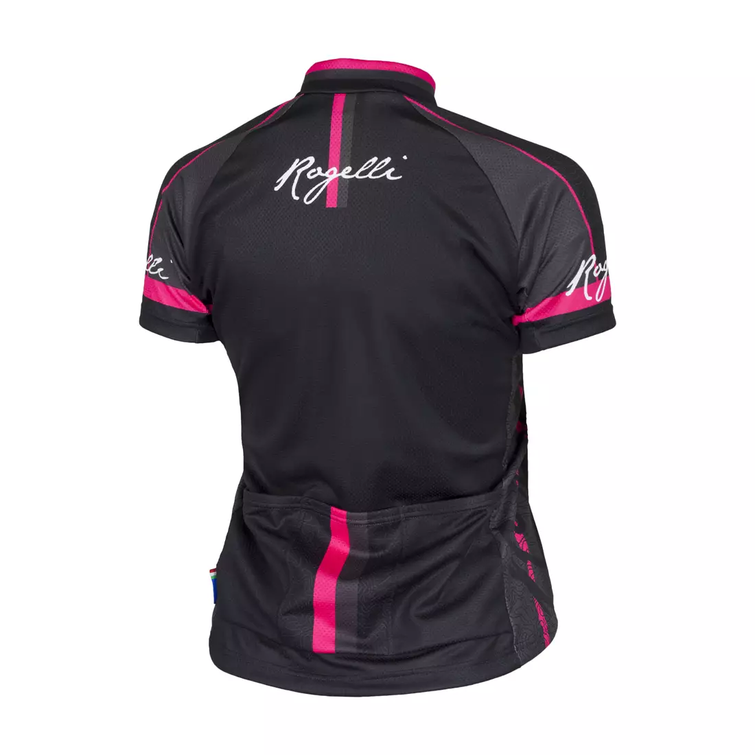 ROGELLI MANICA ROSA 010.136 dámsky cyklistický dres, čierno-ružový