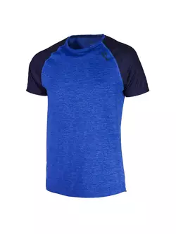 ROGELLI RUN BALATON 830.236 - pánske bežecké tričko, farba: modrá