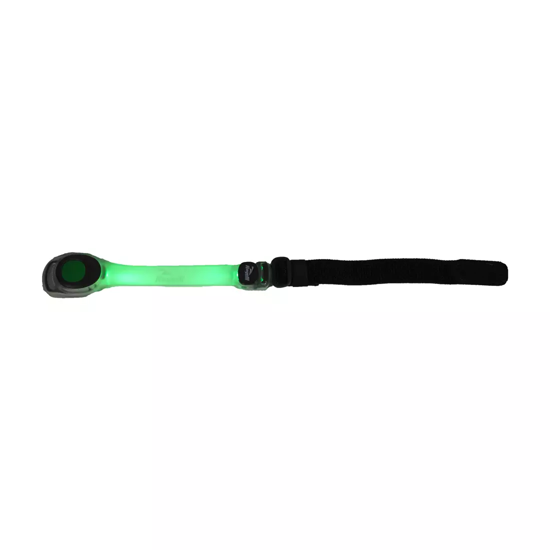 ROGELLI SS18 NEON LED - svetlo na rameno/svetlo na suchý zips: zelené