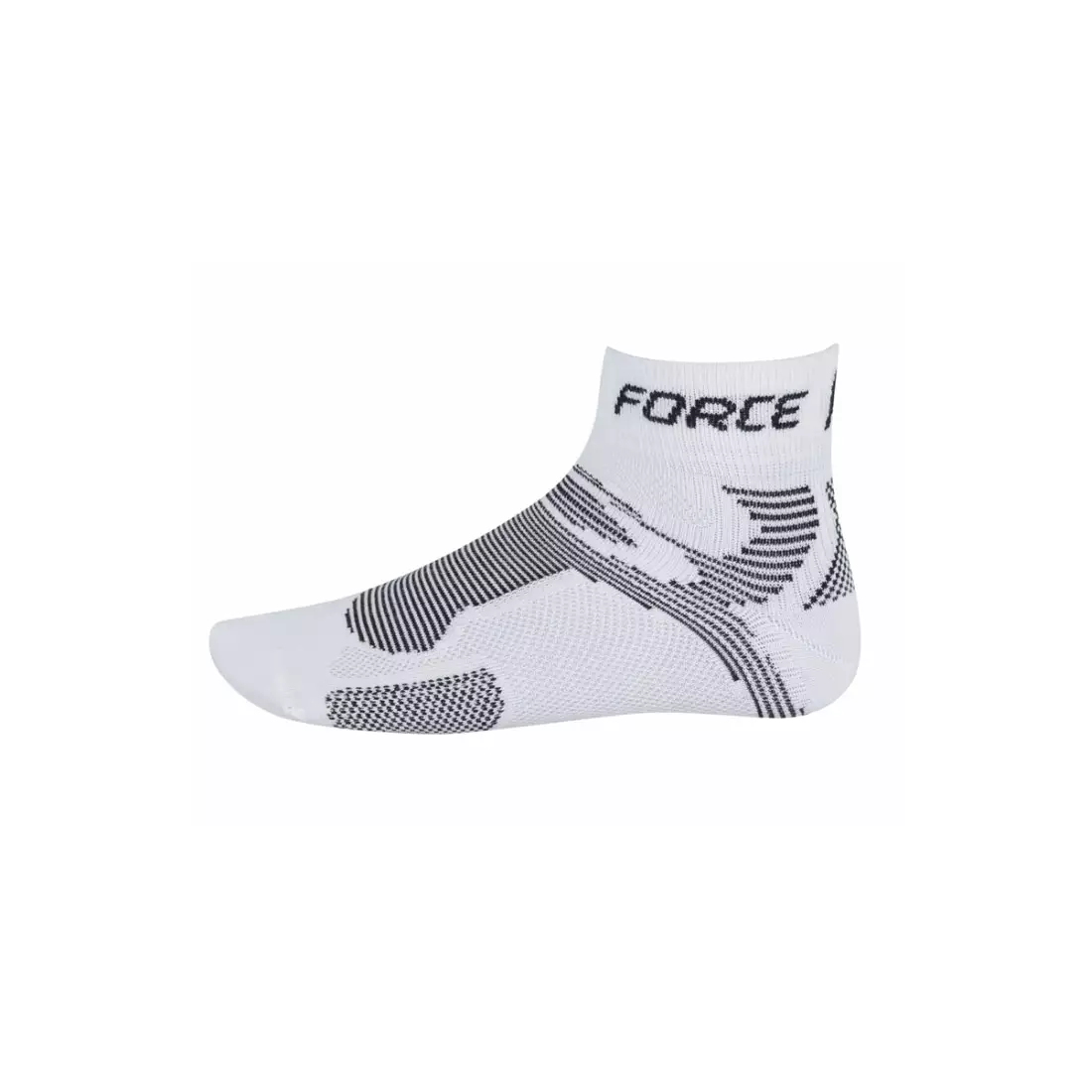 Športové ponožky FORCE 2 COOLMAX 901022 - biele a čierne