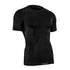 TERVEL COMFORTLINE 1102 - pánske termo tričko, krátky rukáv, farba: čierna