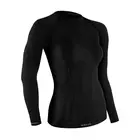 TERVEL COMFORTLINE 2002 - dámske termo tričko, dlhý rukáv, farba: Čierna