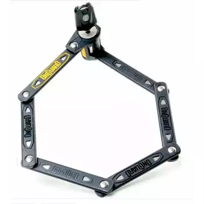 ONGUARD Zapínanie na bicykel Heavy Duty Link Plate Lock K9 112,5cm - 5 x kľúče s kódom ONG-8114 