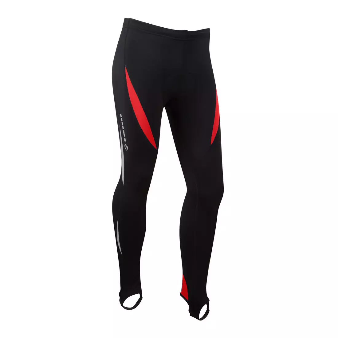 Zateplené cyklistické nohavice TENN OUTDOORS LAZER, čierno-červené