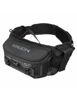 ERGON HIP PACK Pásová taška na bicykel BA3 BLACK STEALTHER