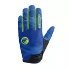 CHIBA cyklistické rukavice TWISTER, Modrá 30737
