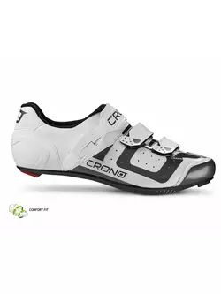CRONO CR3 nylon - cestná cyklistická obuv, biela