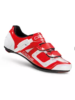 CRONO CR3 nylon - cestná cyklistická obuv, červená