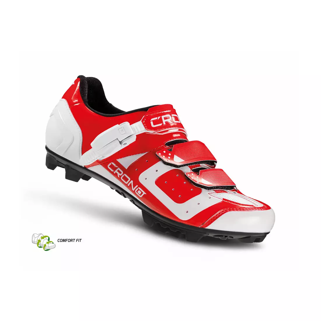CRONO CX3 nylon - MTB cyklistická obuv, červená