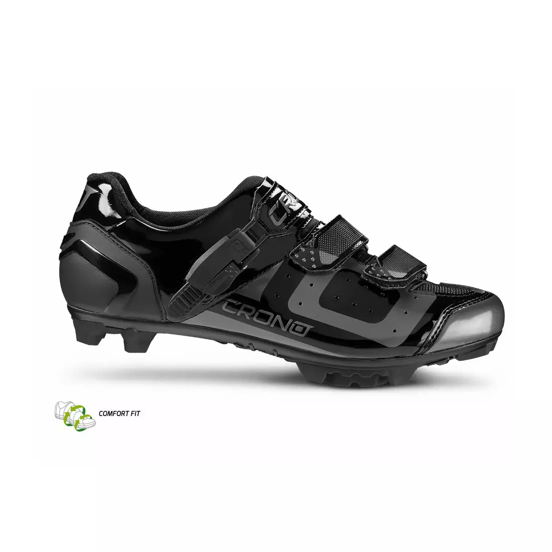 CRONO CX3 nylon - MTB cyklistická obuv, čierno