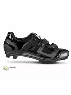 CRONO CX3 nylon - MTB cyklistická obuv, čierno