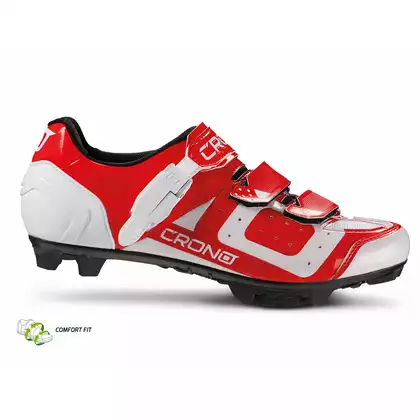 CRONO CX3 nylon - buty rowerowe MTB, czerwone