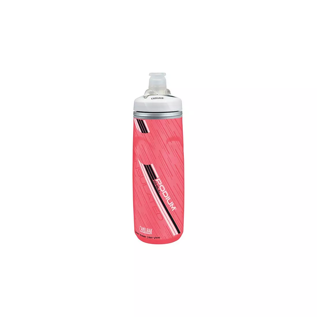 Camelbak SS18 Podium Chill termálna cyklistická fľaša na vodu 21 oz / 620 ml Power Pink