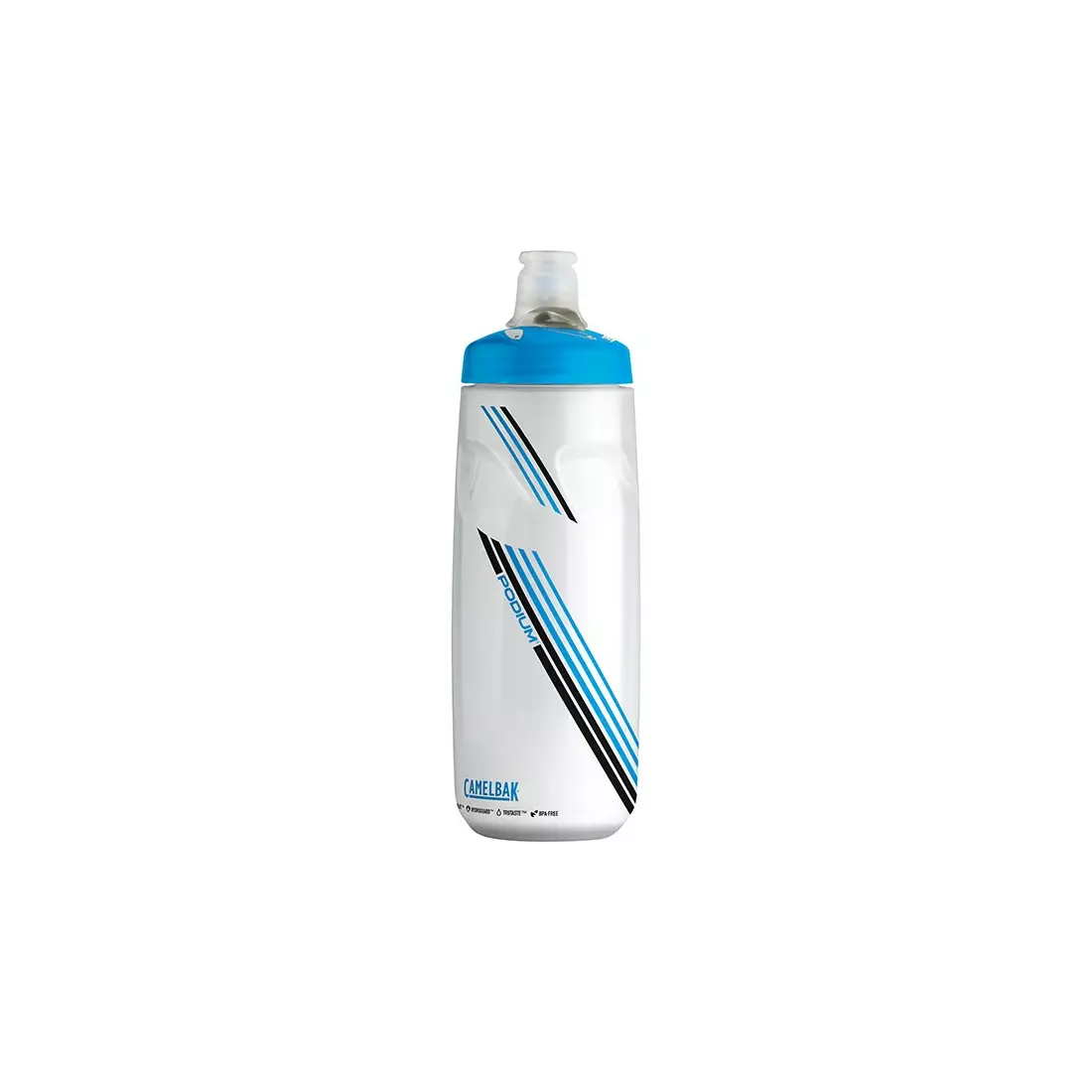 Camelbak SS18 Podium cyklistická fľaša na vodu 24oz/ 710 ml Clear Blue