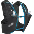 Camelbak bežecký batoh / vesta s fľaškami s vodou Ultra Pro Vest 1L Quick Stow Flask Black/Atomic Blue