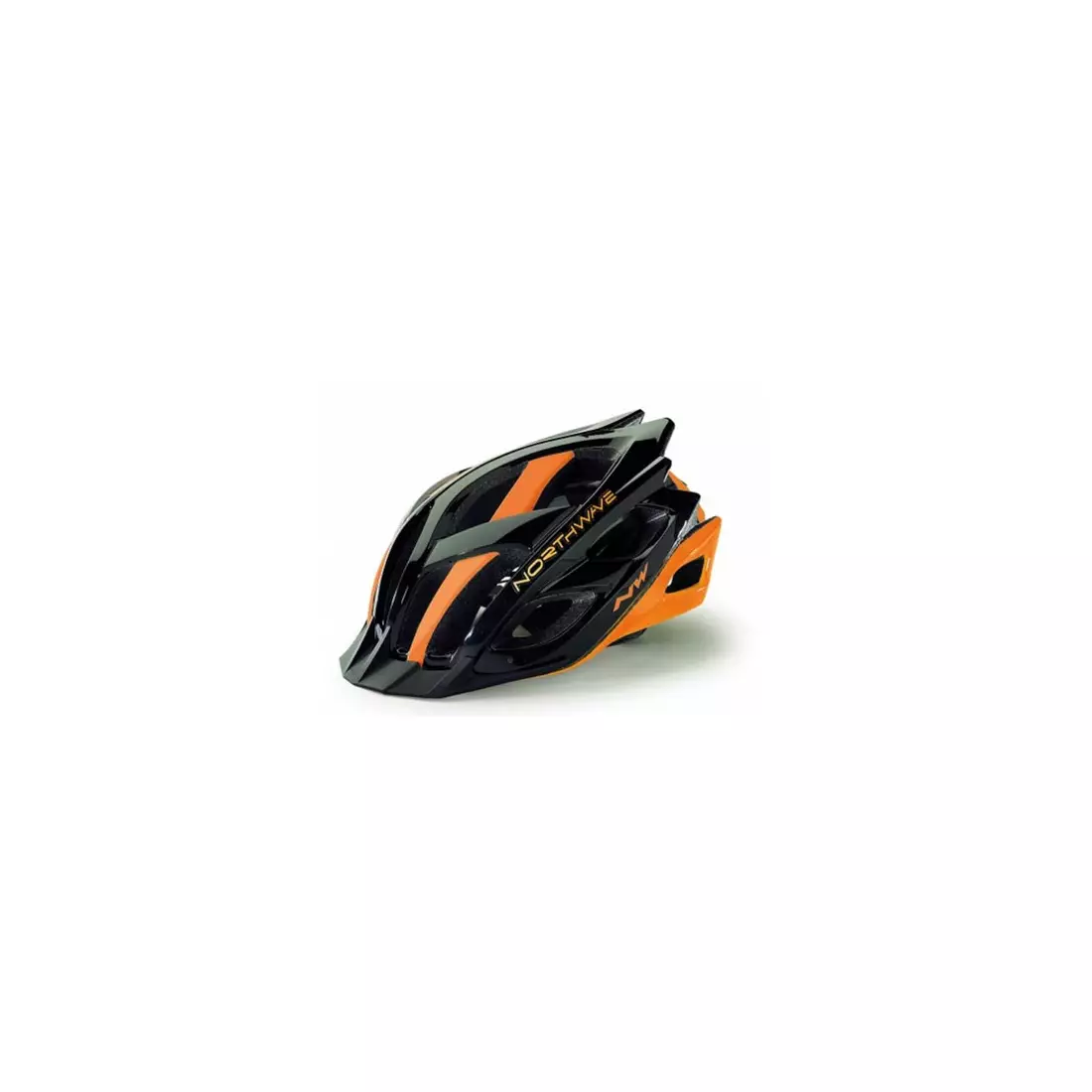Cyklistická prilba NORTHWAVE STORM, čierna a oranžová