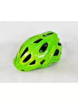 Cyklistická prilba UVEX ADIGE zelená a citrónová