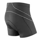 Dámske cyklistické boxerky TENN OUTDOORS DELUXE čiernej a šedej farby