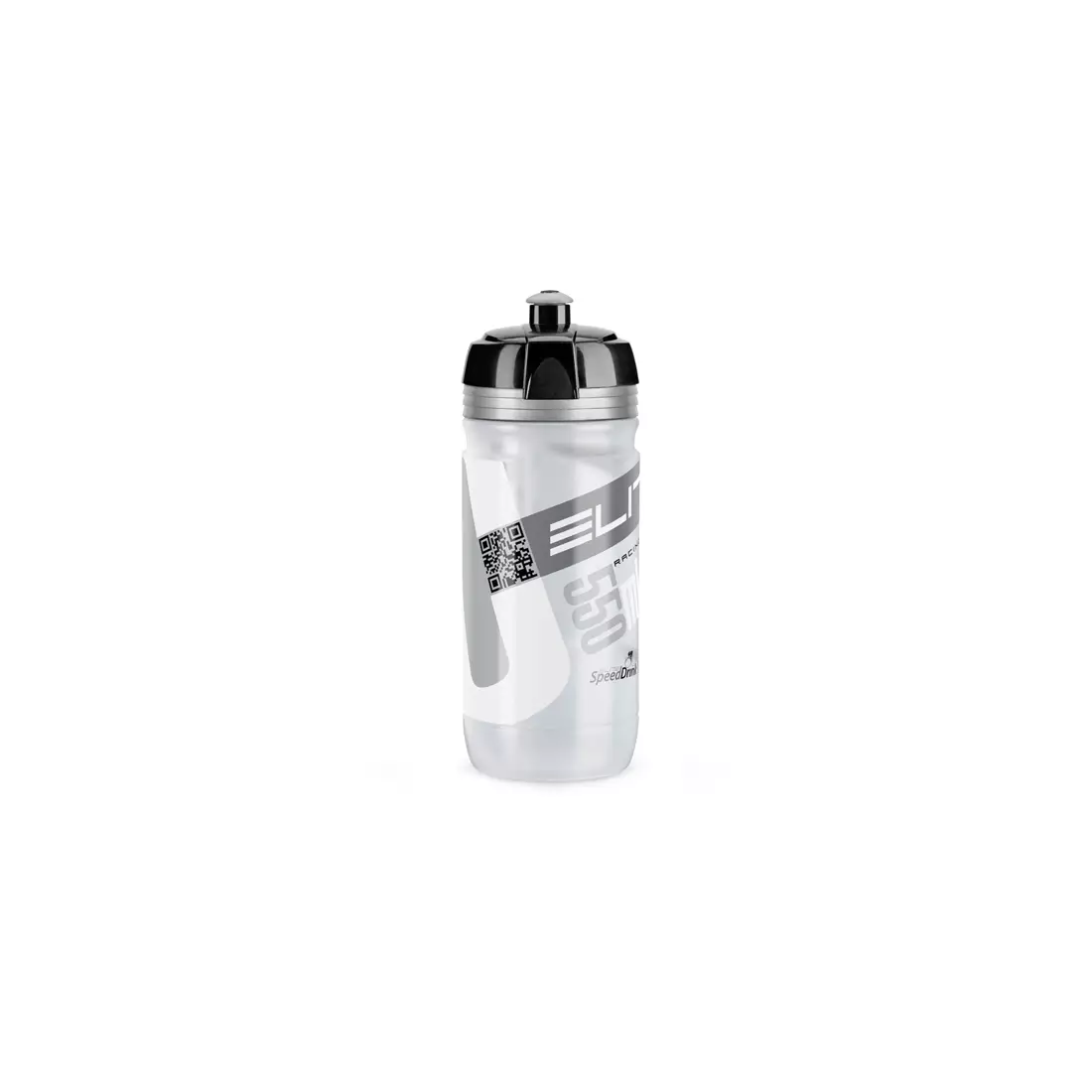 ELITE fľaša Corsa EL00914165 sivo-strieborné logo, 550 ml SS19