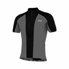 FDX 1080 cyklistický dres, čierny a sivý