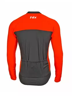 FDX 1280 pánsky cyklistický dres, čierny a červený