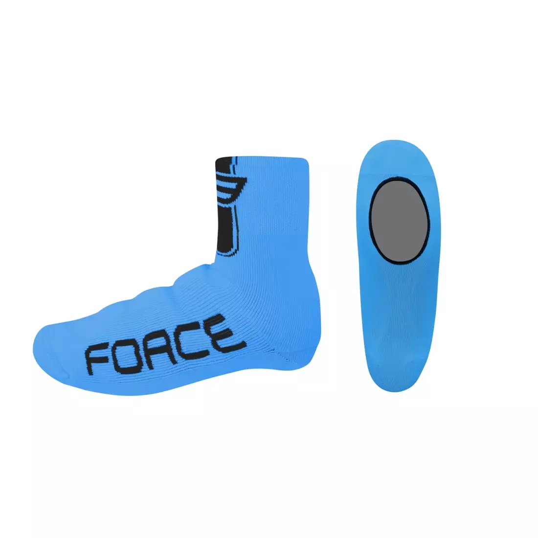 FORCE 905968 pletené chrániče topánok modrá