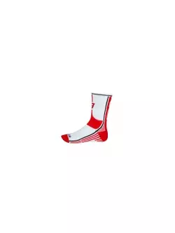 FORCE LONG PLUS ponožky 900955-900965 červeno-biele