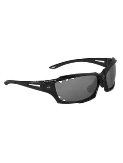 FORCE VISION okuliare s vymeniteľnými sklami, čierna 90974