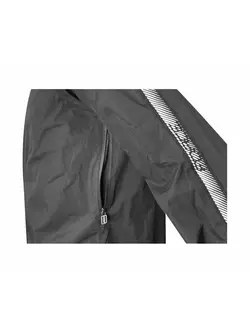 FORCE X45 cyklistická bunda do dažďa, čierna 899750