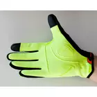 Fluorové cyklistické rukavice SHIMANO WINDBREAK THERMAL ECWGLBWNS32MZ