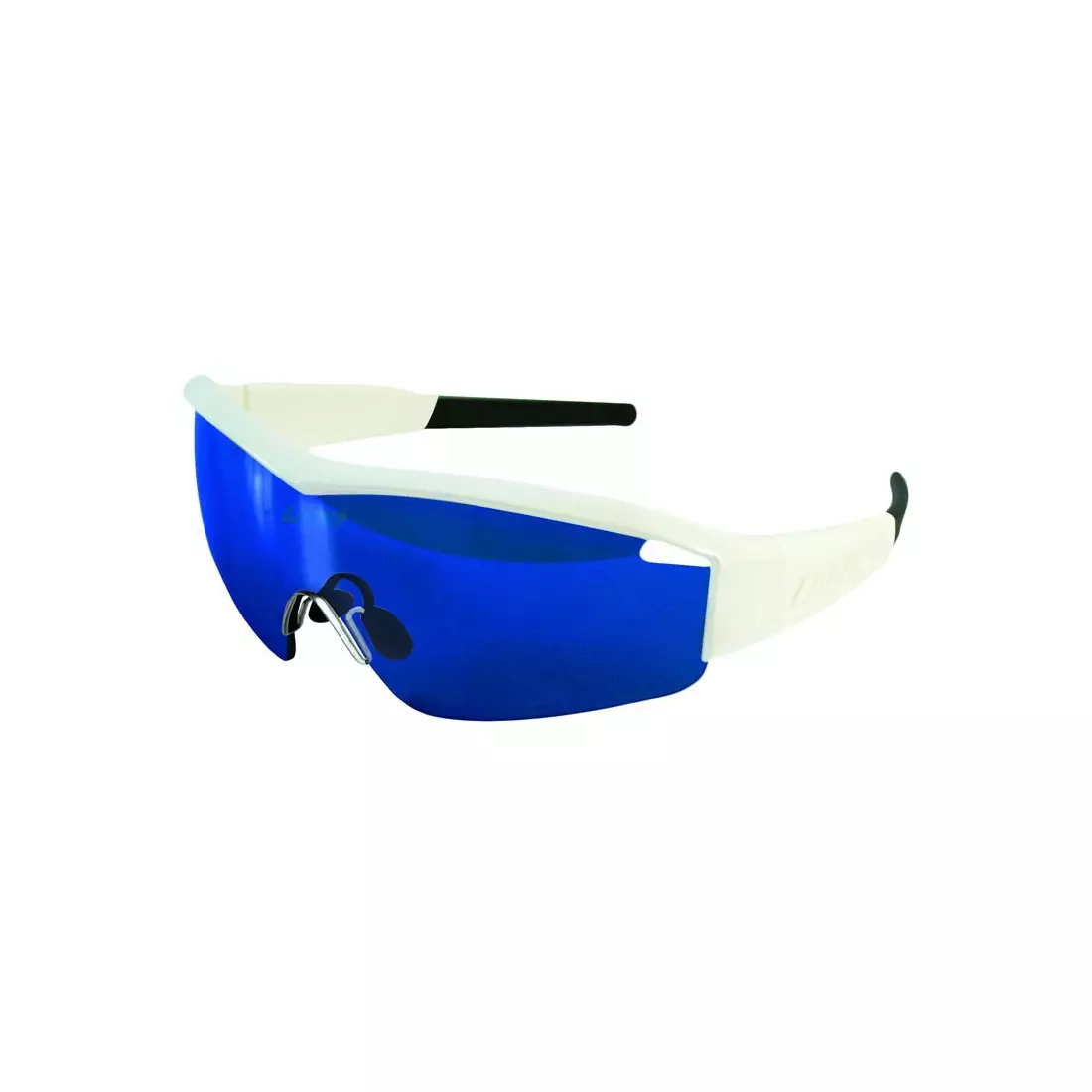 LZR-OKL-SOLD-GLWH Okuliare LAZER SS17 SOLID STATE1 Lesklý biely (dymovo-modré REVO. Žlto-modré zrkadlo. Číre)