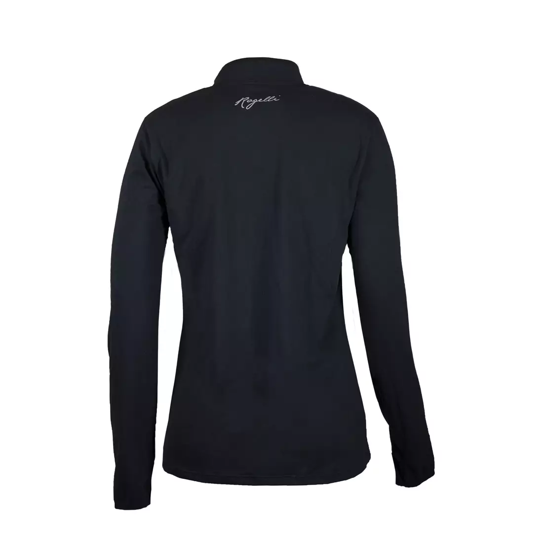 ROGELLI CARINA 2.0 dámska bežecká košeľa s dlhým rukávom, čierna