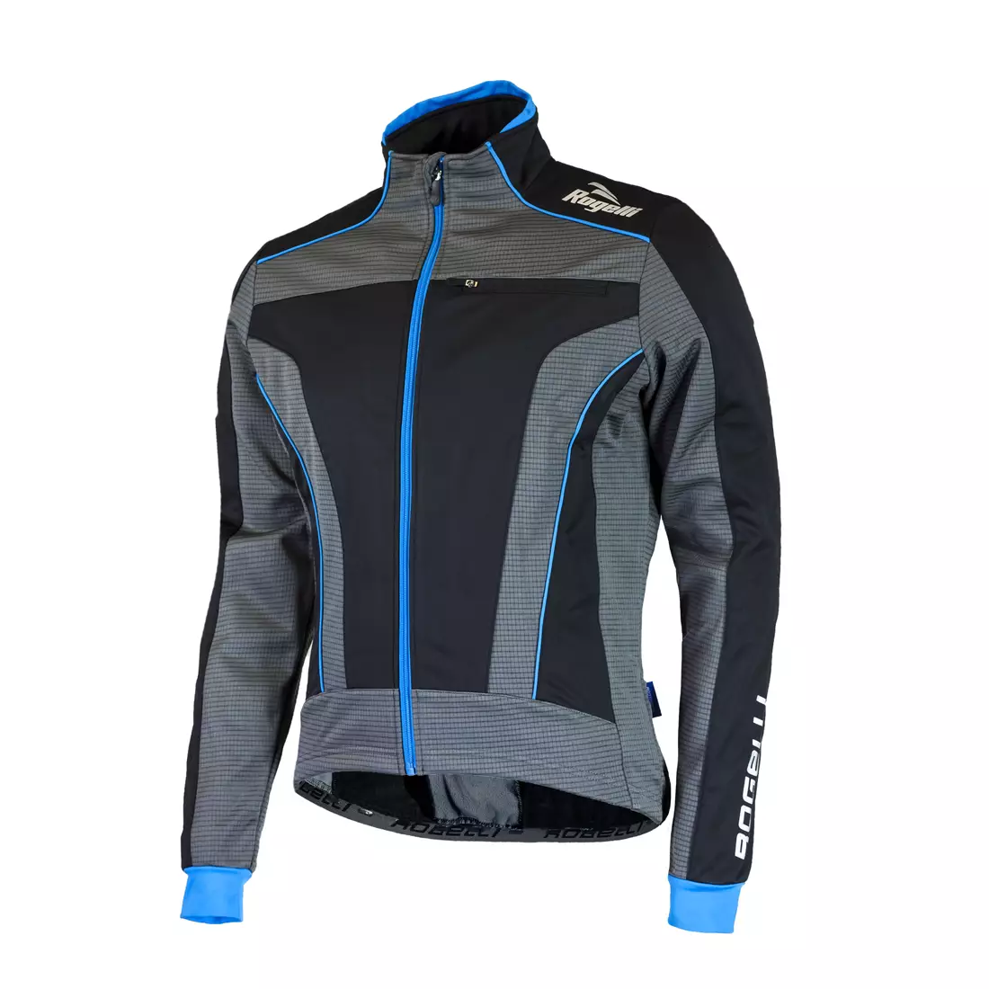 ROGELLI TRANI 3.0 zimná cyklistická bunda čierno-modrá