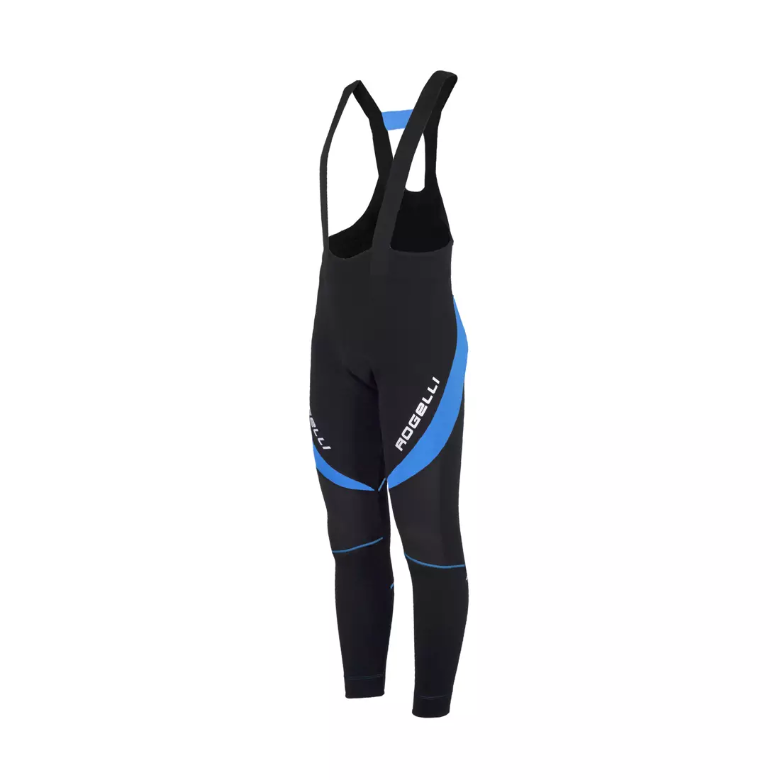 ROGELLI TRAVO 2.0 zateplené cyklistické nohavice (softshellové na kolene) čierno-modré 002.344