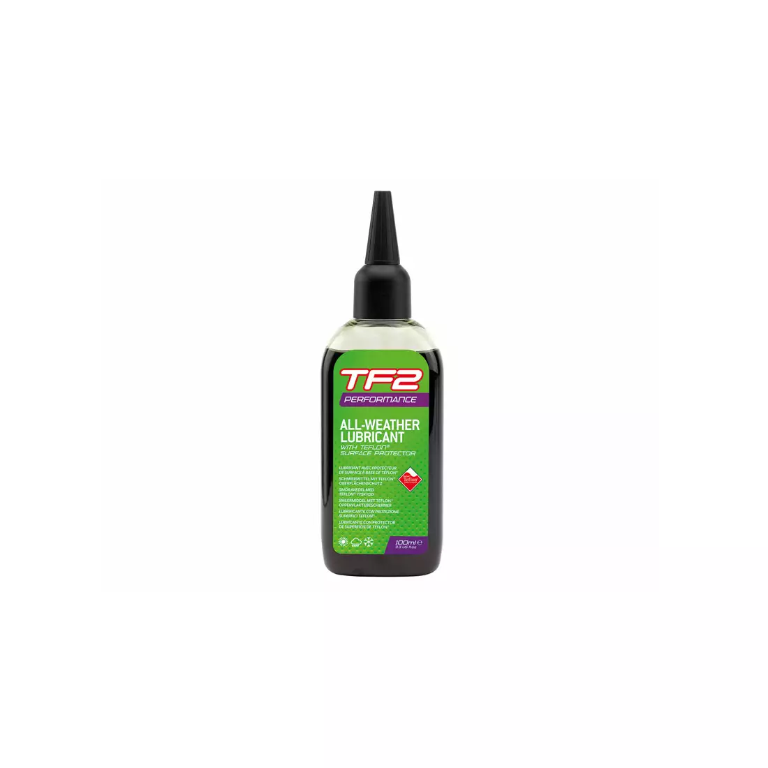 WELDTITE TF2 PERFORMANCE TEFLON ALL WEATHER olej na reťaze do suchých a mokrých podmienok 100ml