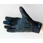 Zimné cyklistické rukavice SHIMANO WINDSTOPPER, čierne ECWGLBWNS25ML