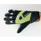 Zimné cyklistické rukavice SHIMANO WINDSTOPPER, čierno-fluórové ECWGLBWNS25MZ